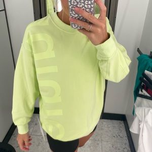 Lululemon perfectly oversized crewneck size 4